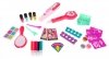 Mega zestaw do stylizacji 3w1 dla dziewczynki - Kolorowe włosy + Manicure + Tatuaże